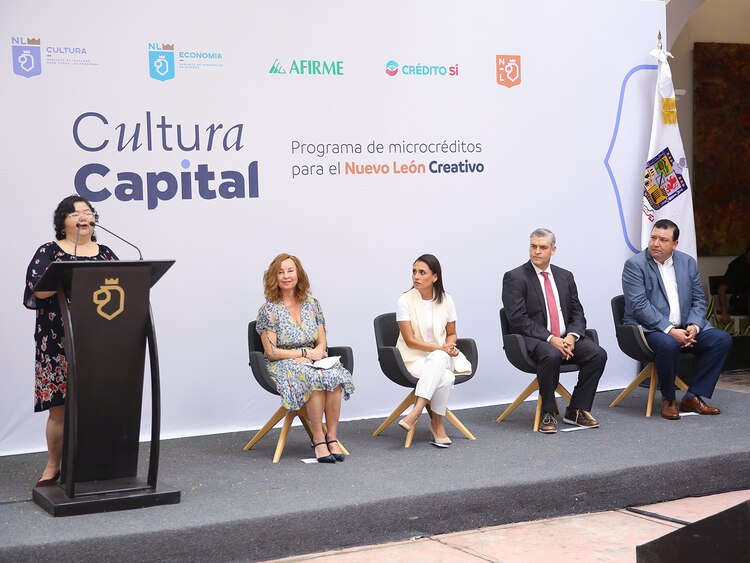 La Secretaría de Cultura lanza microcréditos sin interés para emprendedores creativos en Nuevo León, como parte del Programa Cultura Capital.
