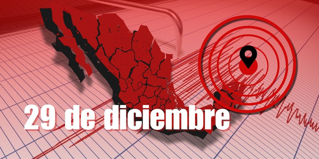 Esta es la actividad sísmica de hoy, 29 de diciembre.