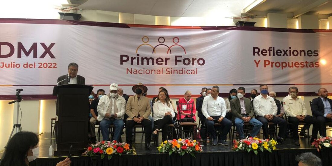 1er Foro Nacional Sindical, encuentro de reflexiones y propuestas
