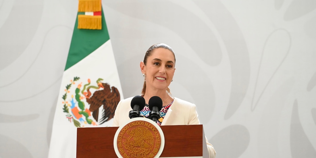La Presidenta de México este viernes desde Sinaloa.