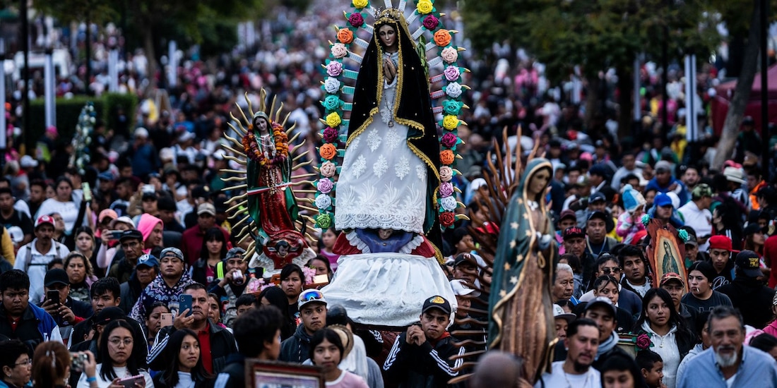 Festejos para la Virgen de Guadalupe