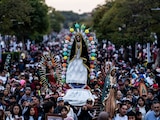 Festejos para la Virgen de Guadalupe