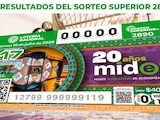 Resultados del Sorteo Superior 2890 del 10 de julio del 2026.