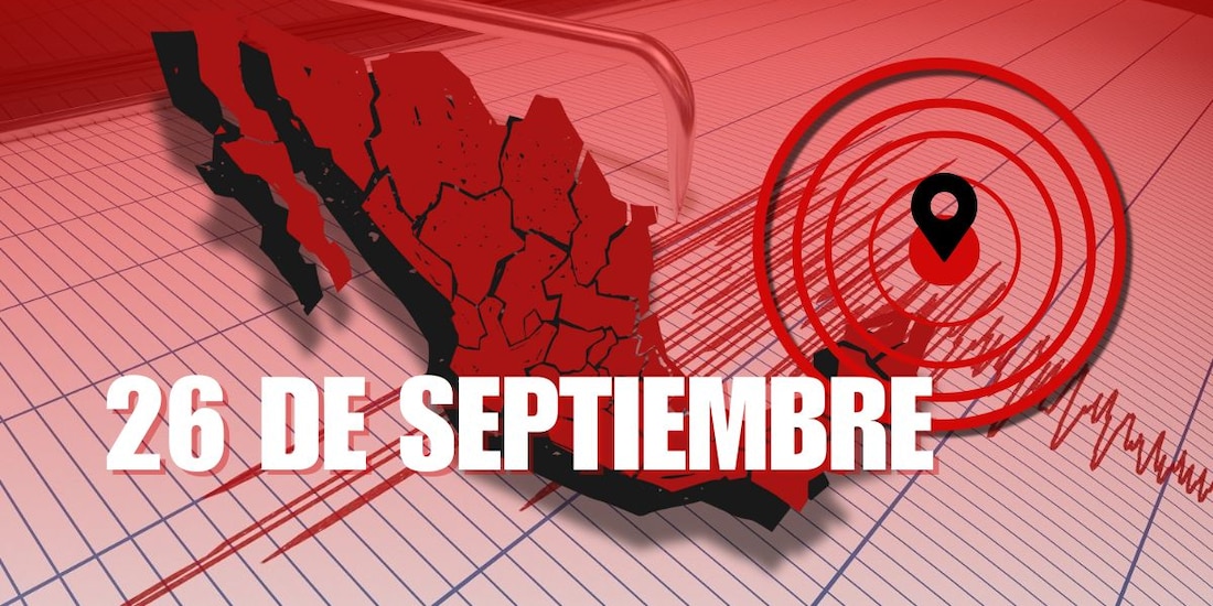 Esta es la actividad sísmica de hoy, 26 de septiembre.