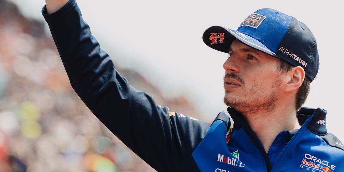 Max Verstappen antes de una carrera en la F1