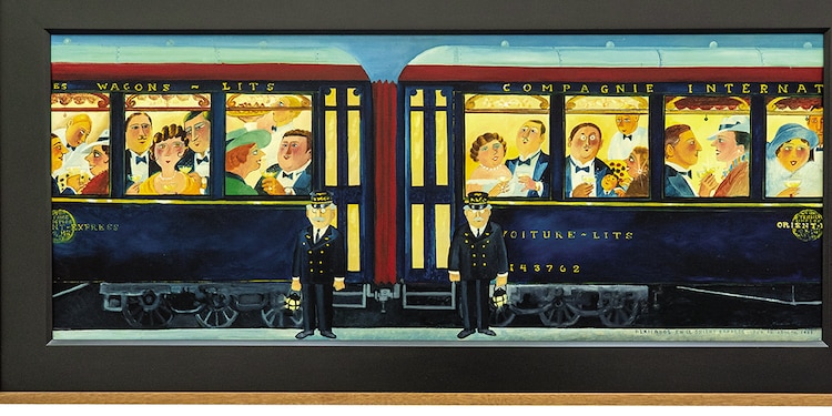 Mexicanos en el Oriental Express, de 1987.