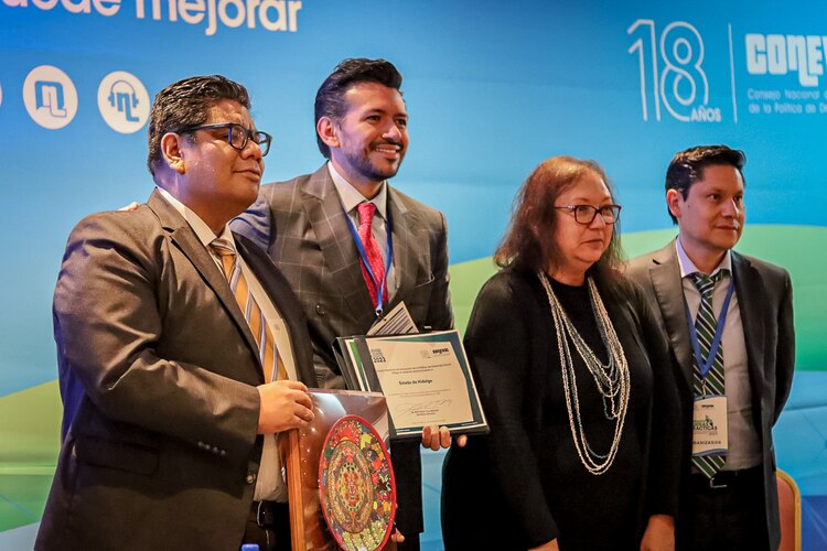 De entre 19 entidades federativas evaluadas, Hidalgo obtuvo este reconocimiento que honra al estado y a los hidalguenses.