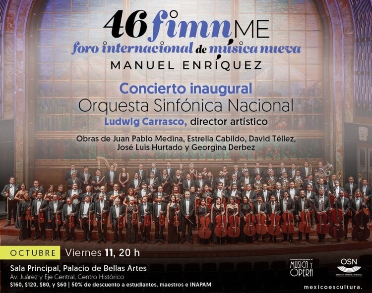 Foro Internacional de Música Nueva Manuel Enríquez.