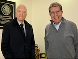 El diputado Ricardo Monreal junto a Alejandro Gertz Manero