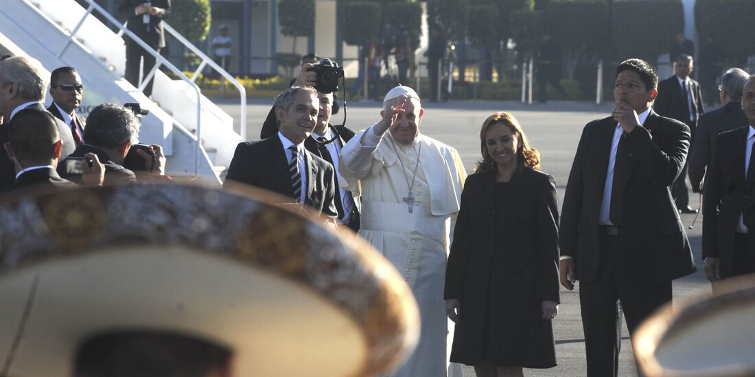 El papa Francisco visitó México en una ocasión.