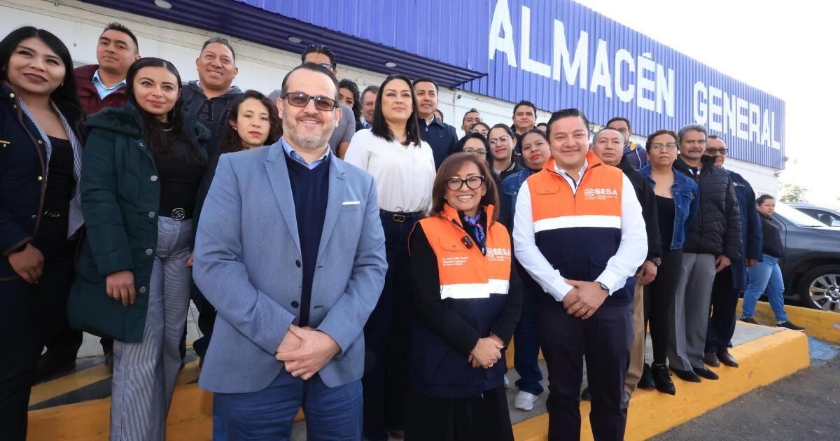 Lorena Cuéllar entrega importante donación de medicamentos y equipo médico a Tlaxcala