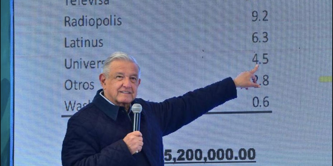 Durante su conferencia matutina, desde Sonora, el Presidente Andrés Manuel López Obrador mostró el presunto sueldo del periodista Carlos Loret de Mola.