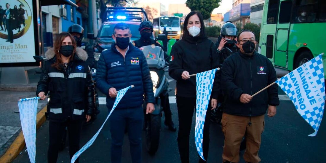 Blindaje Navideño busca proteger y prevenir el delito con acciones de proximidad, recorridos a pie y patrullaje, para disuadir las conductas ilícitas entre demarcaciones