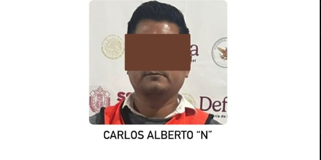 Imagen del imputado, difundida por las autoridades.