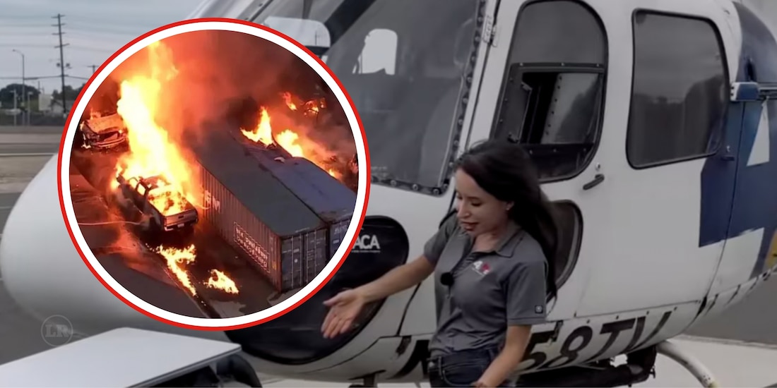 Eliana Moreno perdió la vida en un accidente de helicoptero