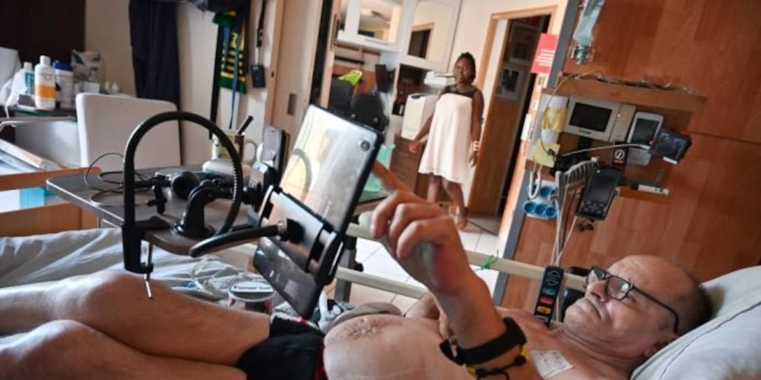 Alain Cocq sufre una enfermedad extremadamente rara.