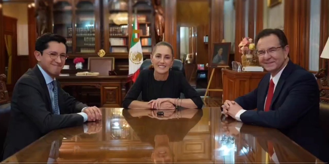 ‘Esteban Moctezuma nos va a seguir ayudando’, afirma Claudia Sheinbaum.