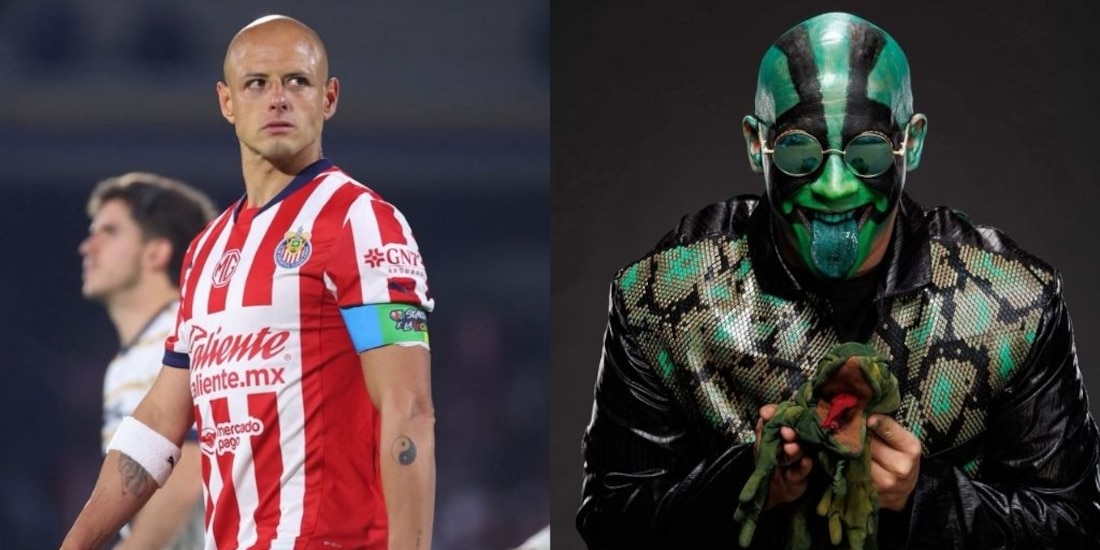 Chicharito Hernández y Mr. Iguana podrían ser hermanos.