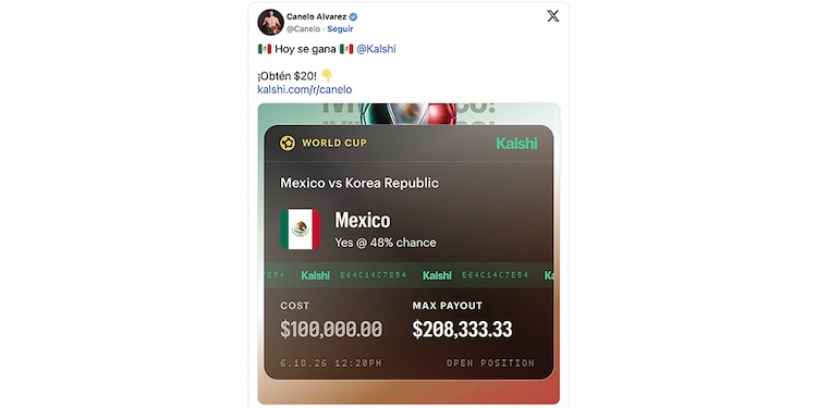 CANELO CONFÍA AL 100 EN EL TRI
