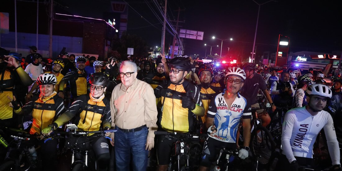 Gobernador Rubén Rocha Moya impulsa la Rodada y Carrera por la Paz para fomentar vida saludable y prevenir adicciones.