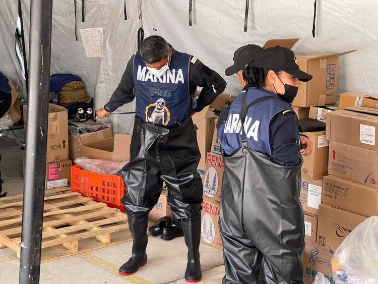 Personal de la Marina.