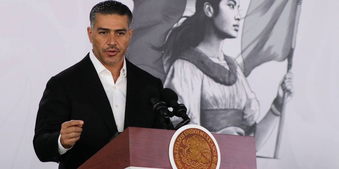 El secretario de Seguridad y Protección Ciudadana, Omar García Harfuch, el 24 de julio de 2026.