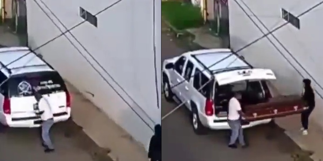 El hallazgo de cadáver en un ataúd abandonado junto al Aeropuerto de Uruapan movilizó al personal antiexplosivos de la Guardia Civil.