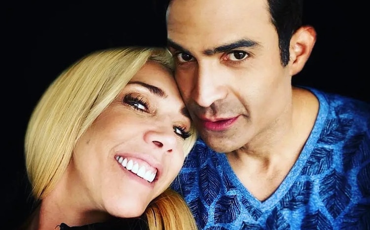 Cynthia Klitbo y Juan Vidal