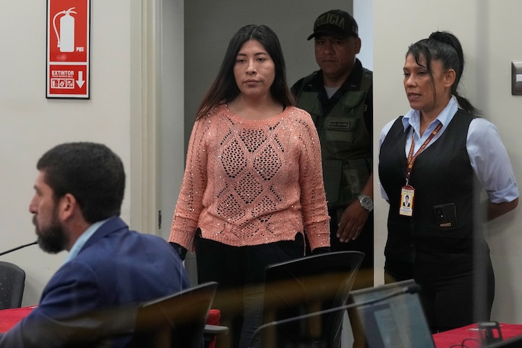 La ex primera ministra peruana Betssy Chávez