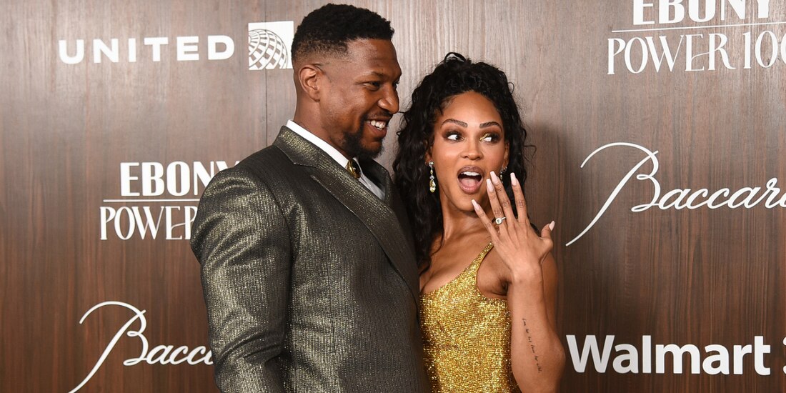 Jonathan Majors se compromete con su novia