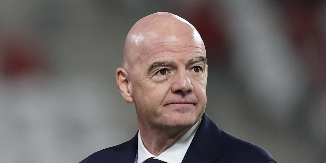 Gianni infantino quiere reelegirse como presidente de la FIFA.