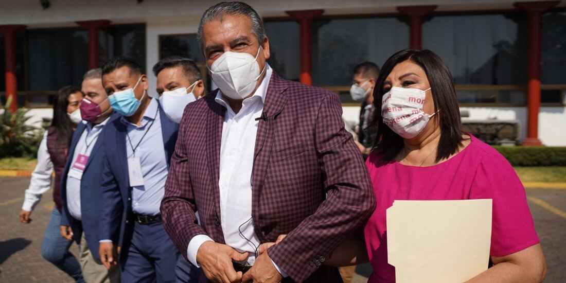  Raúl Morón busca que se le otorgue la candidatura al gobierno de Michoacán.