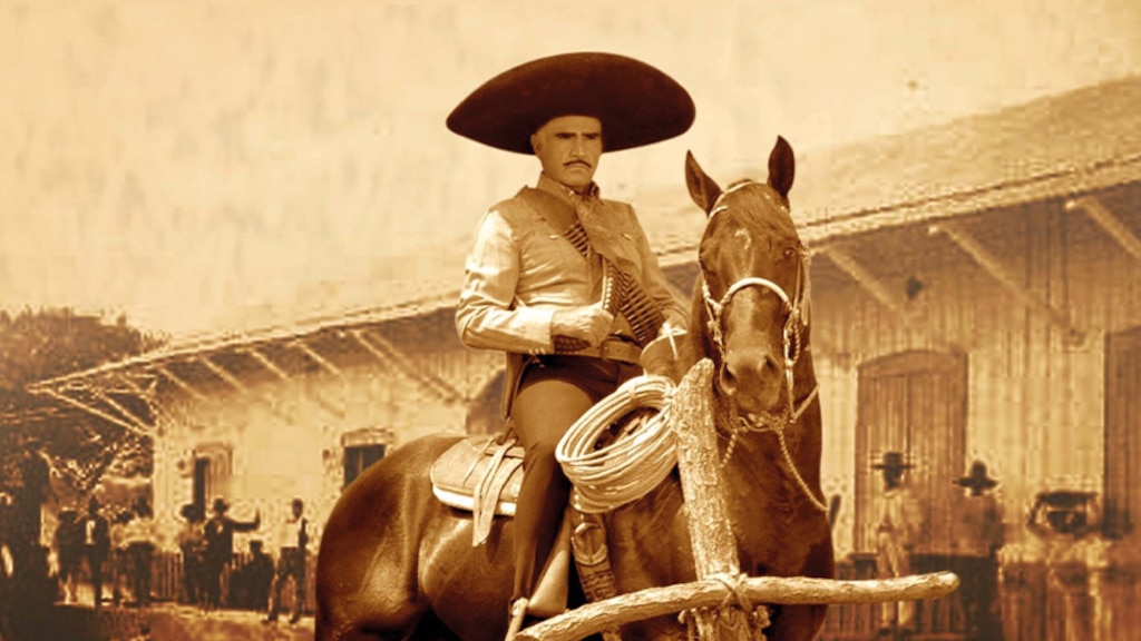 El charro, en una imagen promocional de su disco Vicente Fernández y sus corridos consentidos. .