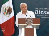 AMLO se encuentra en Los Cabos, Baja California Sur.