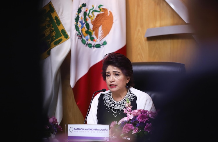 La consejera presidenta del IECM, Patricia Avendaño Durán, el 6 de septiembre de 2026.