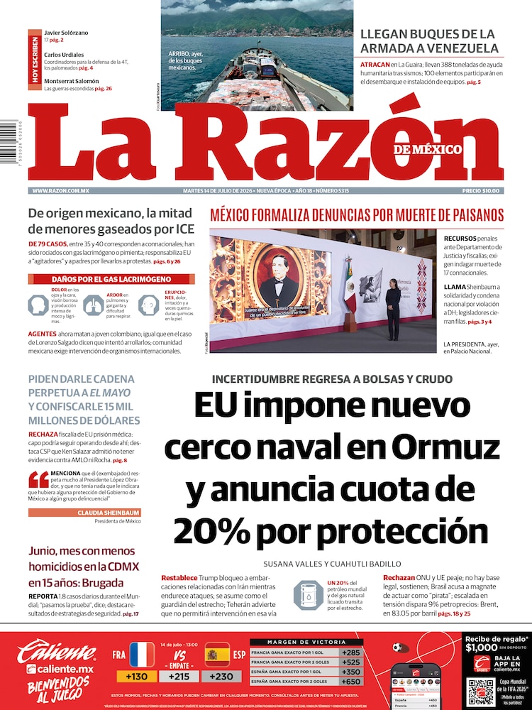 La Razón 14 Julio 2026