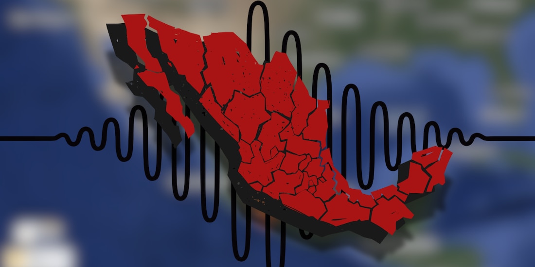 Actividad sísmica en México