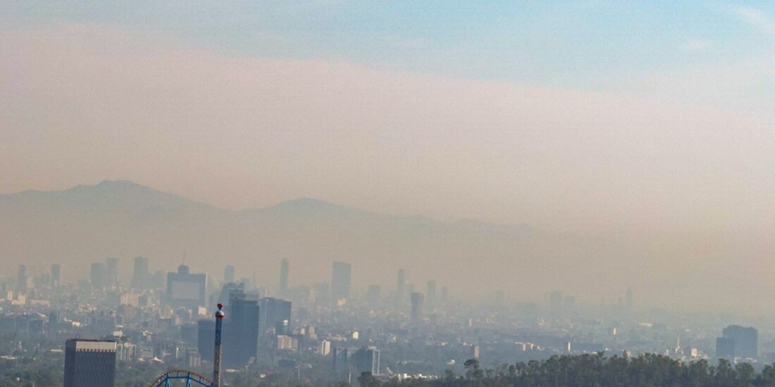 Revista el estado del aire en el Valle de México.