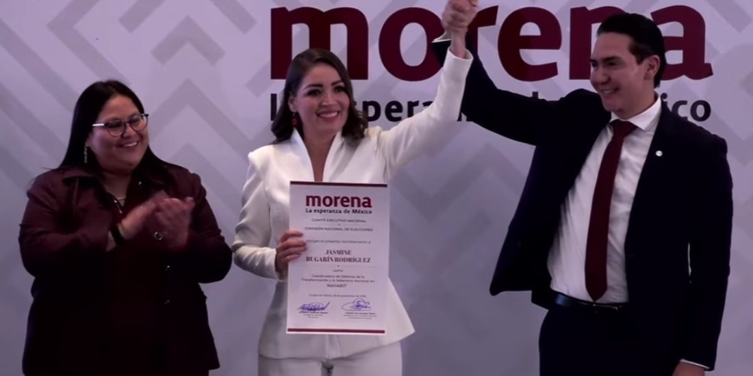 La designación como coordinadora de la Defensa de la Transformación en la entidad recayó en Jasmine Bugarín Rodríguez.