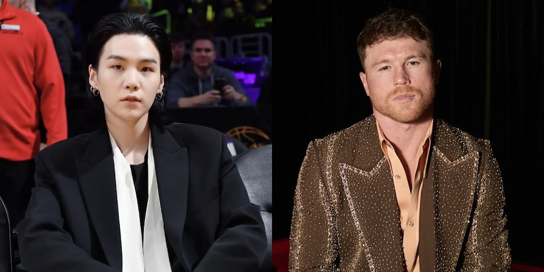 Suga de BTS sorprende al lucir la marca de ropa del Canelo Álvarez