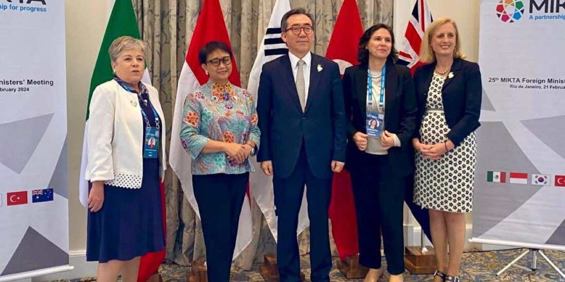 Asume México coordinación de MIKTA.