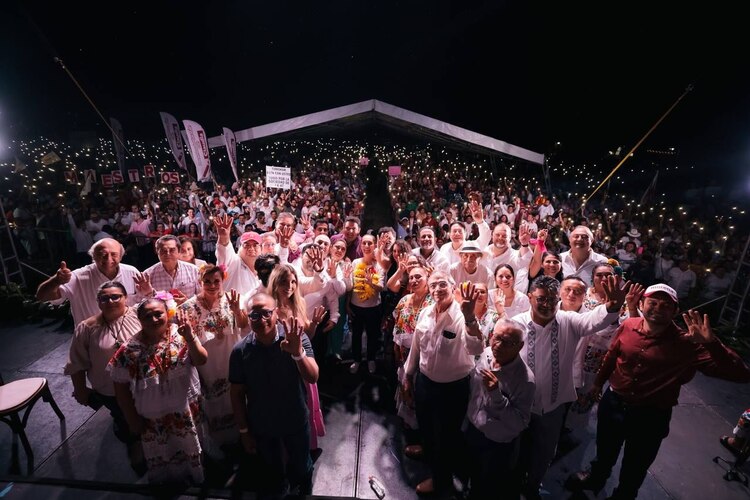 “Se va a derribar el mito de que aquí no podía triunfar nuestro movimiento”, afirmó Mario Delgado, dirigente nacional de Morena