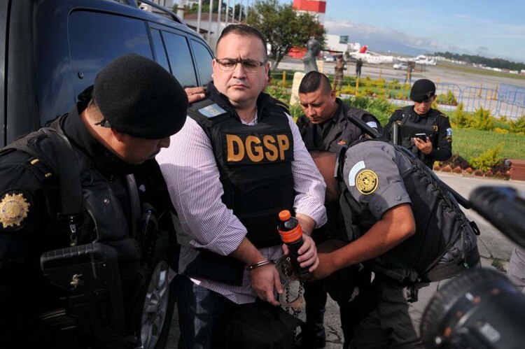 Javier Duarte fue sentenciado a nueve años de prisión