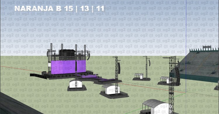 Vista desde el lugar de Naranja B