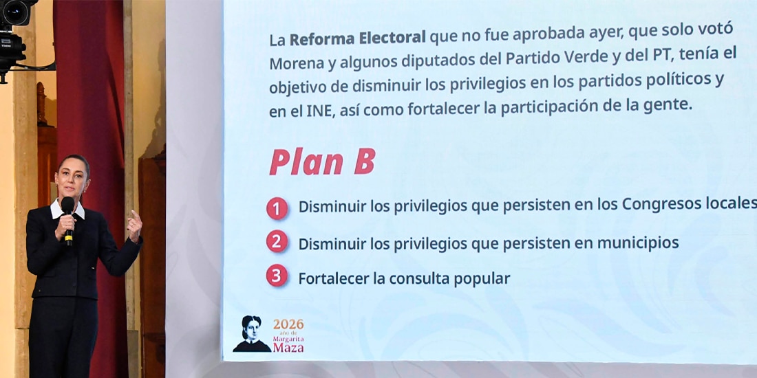 La iniciativa de reforma electoral pasó al pleno, donde se espera que este miércoles sea analizada y votada