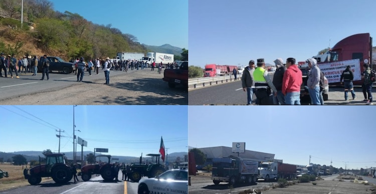 Bloqueos de carreteras y autopistas