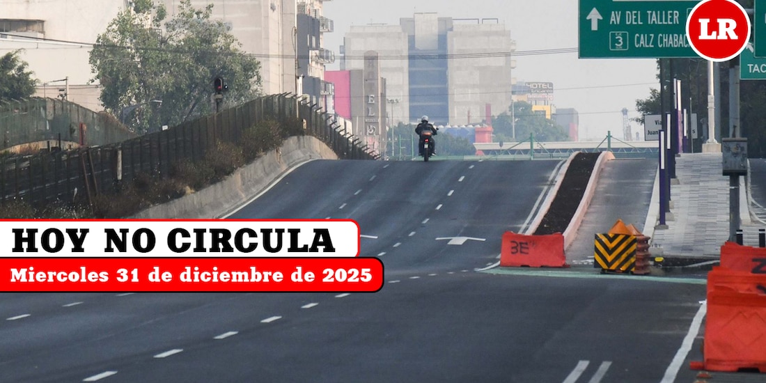 Te decimos cómo aplica el Hoy No Circula este martes 31 de diciembre de 2025 en la Ciudad de México y el Estado de México.