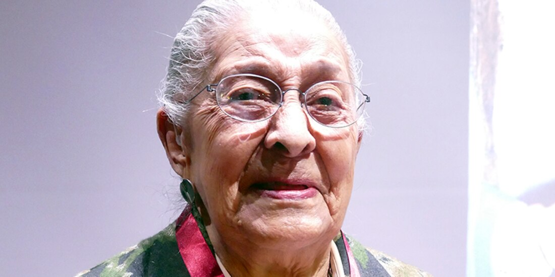 Elisa Vargaslugo Rangel, en una fotografía de archivo.