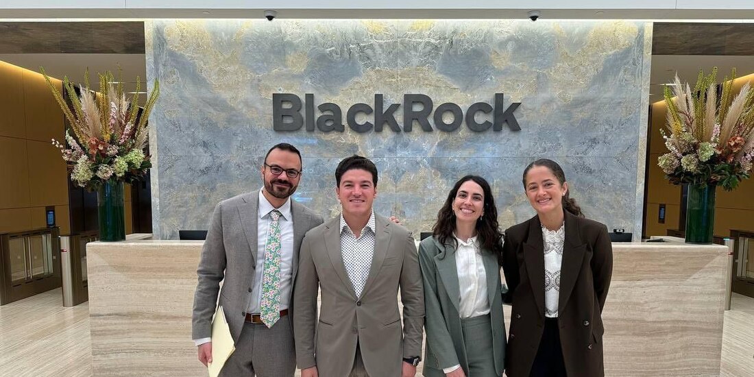 Samuel García se reúne con directivos de BlackRock, la administradora de fondos más grande del mundo.