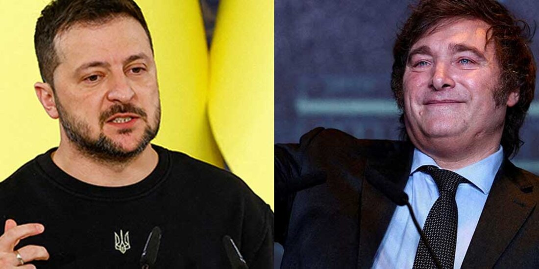 Zelenski viaja a Argentina por asunción de Milei, quien condenó agresión rusa a Ucrania
